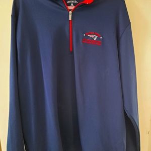 New England Patriots 4X Super Bowl Champ 1/4 Zip